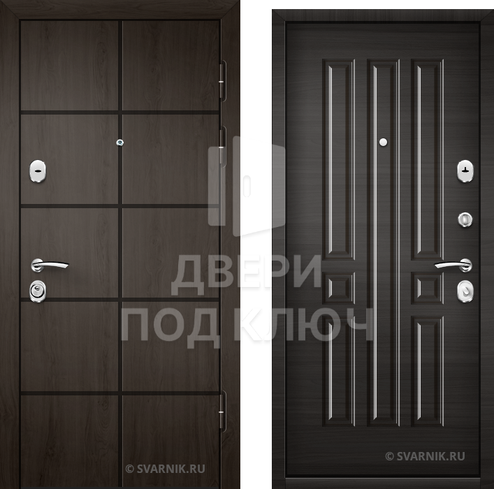Готовая входная дверь в офис ДПК-2947