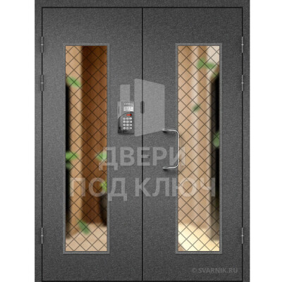 Входная подъездная остекленная дверь ДПК-13765